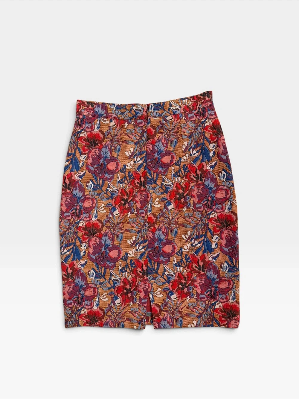 Anthropologie Maeve Golden Bliss Pencil Skirt